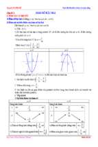 Chuyên đề hàm số bậc hai toán lớp 10 (sách kết nối tri thức)