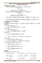 Đại số và giải tích 11 chuyên đề hàm số lượng giác và phương trình lượng giác
