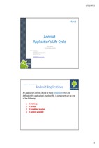 Investigating about android - chapter 4 - life cycle