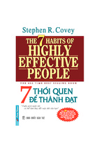 7 thói quen để thành đạt