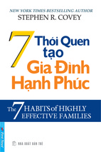 7 thói quen tạo gia đình hạnh phúc