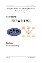 Giáo trình php và mysql - việt chuyên qhonline