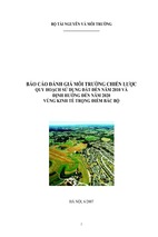 Báo cáo đánh giá môi trường chiến lược quy hoạch sử dụng đất đến năm 2010 và định hướng sử dụng đất 