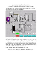 Điều khiển hệ thống sản xuất nước tương