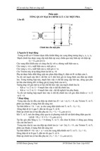 Tổng quan mạch chỉnh lưu cầu một pha