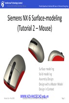 Free-siemens-nx-(unigraphics)-tutorial---surface-modeling