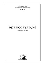 Dịch học tập dụng – trần mạnh linh