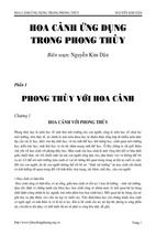 Hoa cảnh ứng dụng trong phong thủy phần 1