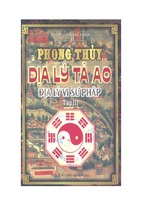 Phong thủy địa lý tả ao-tập 3 vi pháp sư
