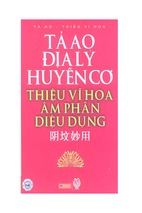 Phong thủy địa lý tả ao (tập 5 huyền cơ)