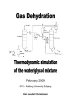Gas dehydration ( mô phỏng bằng hysys và tính toán tháp hấp thụ loại nước bằng teg)