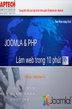Joomla làm web trong 10 phút