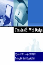 Thiết kế web với dreamweaver