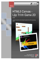 Ebook html5 canvas lập trình game 2d free