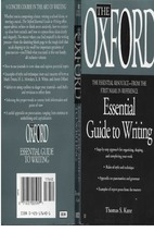 The oxford essensial guide to writing
