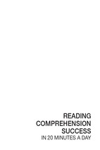 Reading comprehension success 3rd edition