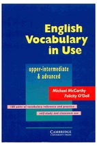 Cambridge english vocabulary in use upper intermediate advanced