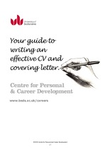 Your guide to writing an effective cv and covering letter