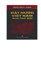 Đất nước việt nam qua các đời đào duy anh