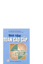 Toán cao cấp  3 hệ đh