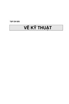 Vẽ kỹ thuât