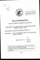 Khiếu kiện quyết định xử phạt trong lĩnh vực thuế