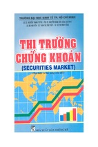 Giáo trình thị trường chứng khoán securities market