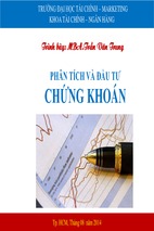 Phân tích và đầu tư chúng khoán 2014