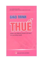 Giáo trình thuế đại cương