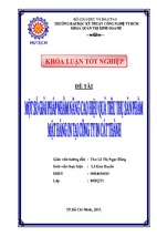 Một số giải pháp nhằm nâng cao hiệu quả tiêu thụ sản phẩm mặt hàng in tại công ty in cát thành