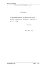 Giải pháp nâng cao hiệu quả tín dụng đối với hộ sản xuất tại ngân hàng nông nghiệp & phát triển nông thôn huyện ninh giang