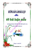 60 bài luận ôn thi thpt quốc gia