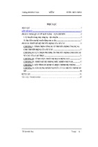 Đề tài thiết kế hệ truyền động của xe cầu