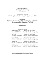 Bài báo cáo thực tập-thị trường bảo hiểm nông nghiệp và một số giải pháp phát triển thị trường bảo hiểm nông nghiệp ở việt nam