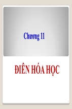 Bài báo cáo thảo luận-chương 11-điện hóa học