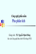 Bài báo cáo thực tập-công nghệ phần mềm-pha phân tích