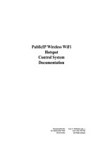 Publicip wireless wifi hotspot