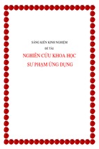 Skkn ứng dụng công nghệ thông tin vào dạy phân môn vẽ tranh đạt hiệu quả cao