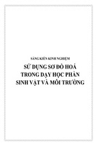 Skkn sử dụng sơ đồ hoá trong dạy học phần sinh vật và môi trường