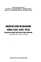 Chuyên đề hình học giải tích (phương pháp tọa độ trong không gian) luyện thi đại học