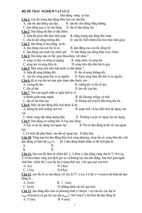 437 câu hỏi trắc nghiệm ôn tập môn vật lý lớp 12