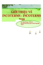 Đề tài giới thiệu về incoterms -2010 - luận văn, đồ án, đề tài tốt nghiệp