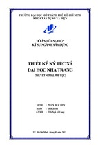 Đồ án tốt nghiệp kỹ sư xây dựng khóa 2007-2012 thiết kế ký túc xá đại học nha trang  phan đức huy
