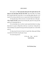 Một số giải pháp nhằm phát triển nguồn nhân lực chất lượng cao cho tỉnh quảng ninh đến năm 2020