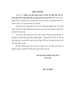 Nghiên cứu giải pháp nâng cao hiệu ích phát điện cho hồ chứa thủy lợi kết hợp phát điện, áp dụng tính toán cho hồ kẻ gỗ