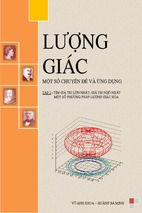 Lượng giác- một số chuyên đề ứng dụng - tập 3