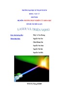 Tailieutonghop.com---tieu luan mon phuong phap nghien cuu khoa hoc laser va trien vong