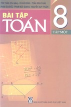 Bài tập toán 8- tập 1- tôn thân (chủ biên)