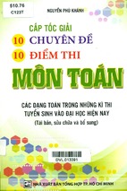 Giải cấp tốc 10 chuyên đề toán-nguyễn phú khánh