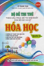 Bộ đề thi thử theo cấu trúc đề thi mới nhất của bộ giáo dục và đào tạo môn hóa học-part 1